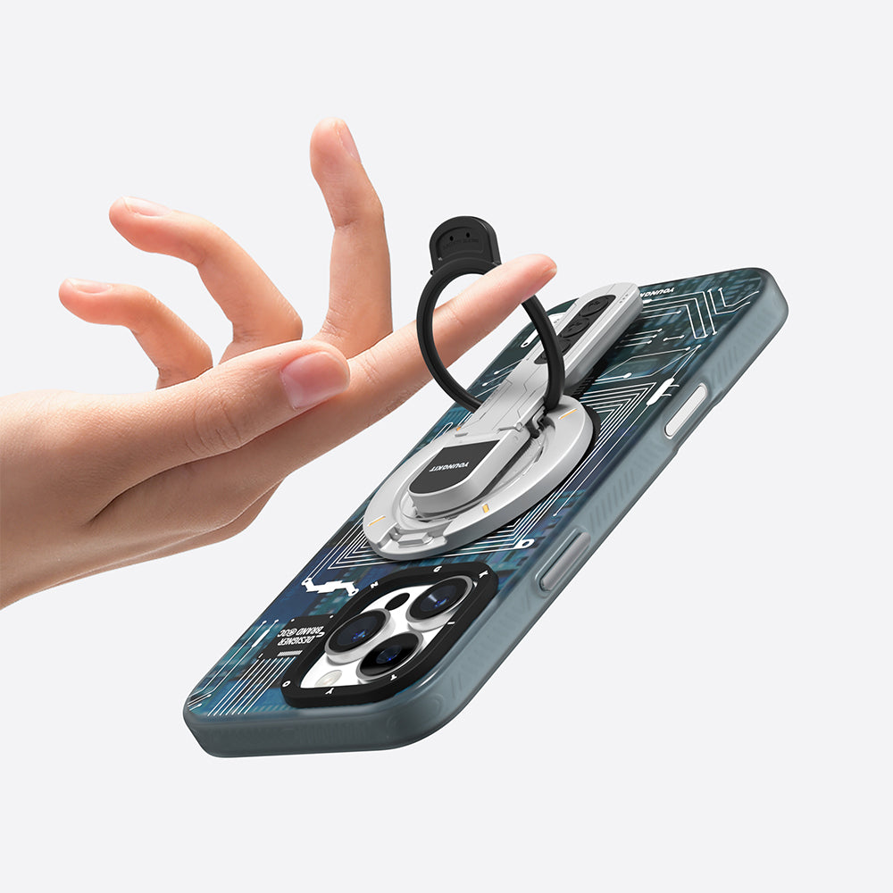 Youngkit Technology Serisi Telefon ve Tabletler için Magnetik Ring Stand Youngkit Technology Serisi Telefon ve Tabletler için Magnetik Ring Stand